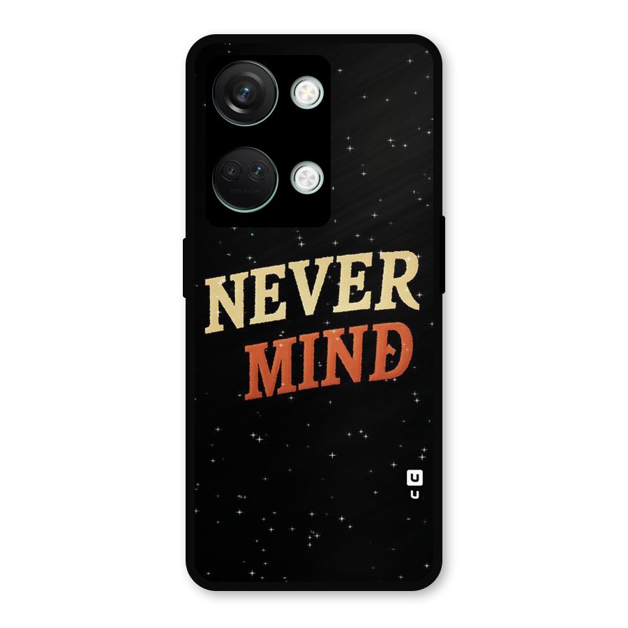 Never Mind Design Metal Back Case for OnePlus Nord 3