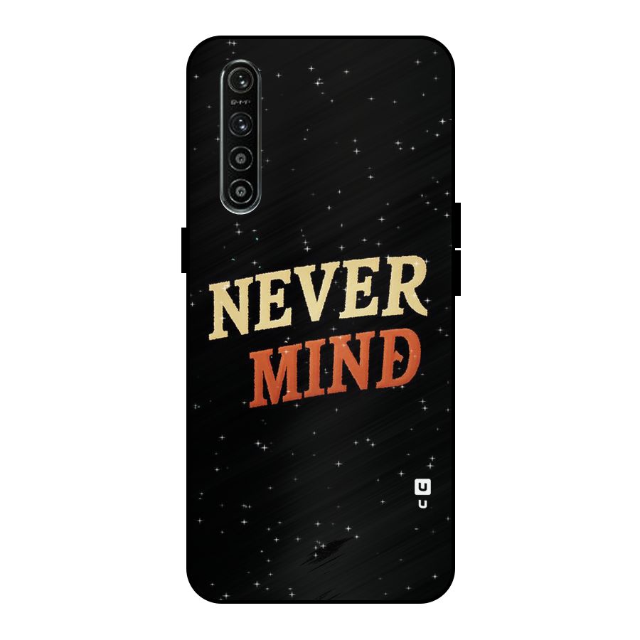 Never Mind Design Metal Back Case for Realme XT
