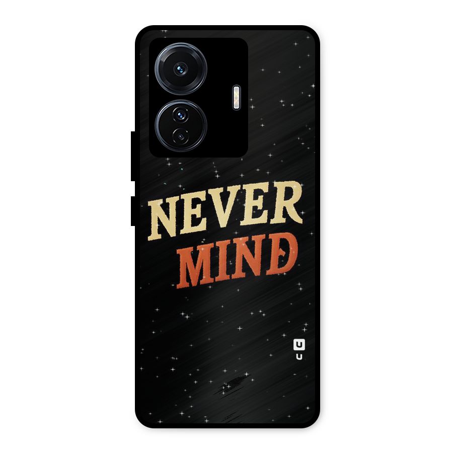 Never Mind Design Metal Back Case for Vivo T1 Pro