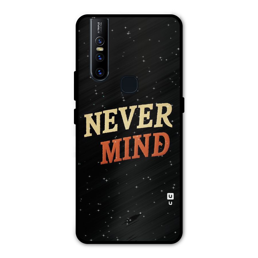 Never Mind Design Metal Back Case for Vivo V15