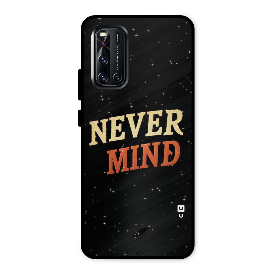 Never Mind Design Metal Back Case for Vivo V19