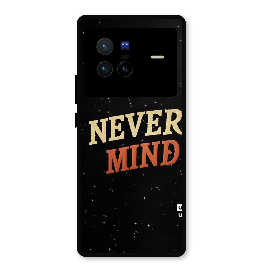 Never Mind Design Metal Back Case for Vivo X80