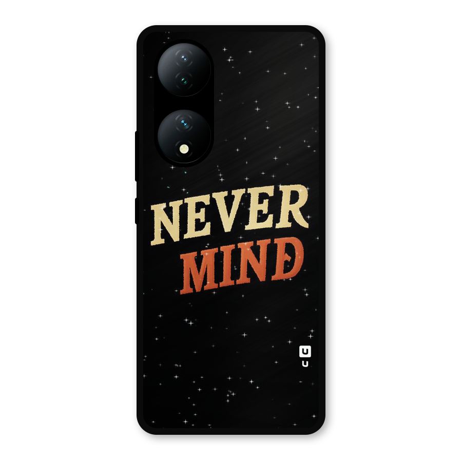 Never Mind Design Metal Back Case for Vivo Y100a