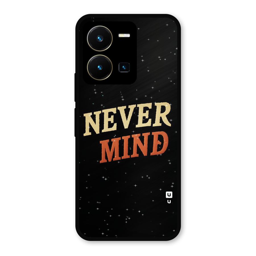 Never Mind Design Metal Back Case for Vivo Y35