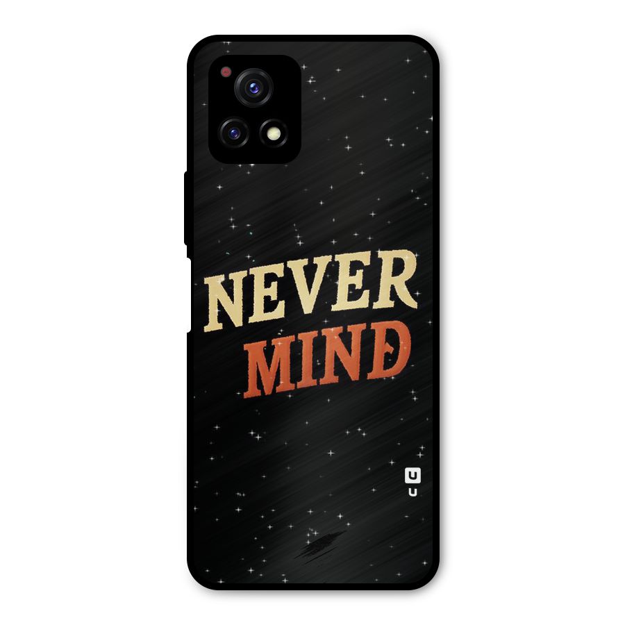 Never Mind Design Metal Back Case for Vivo Y72 5G