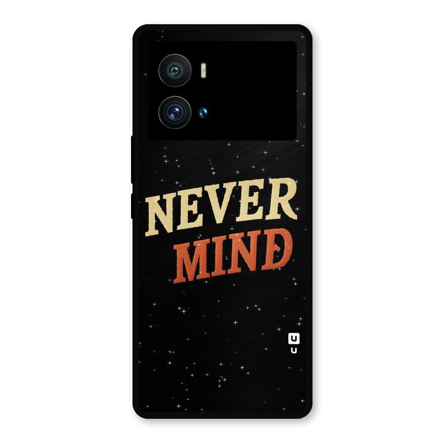 Never Mind Design Metal Back Case for iQOO 9 Pro