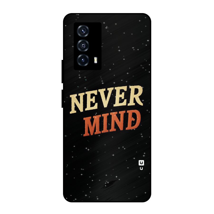 Never Mind Design Metal Back Case for iQOO Z5
