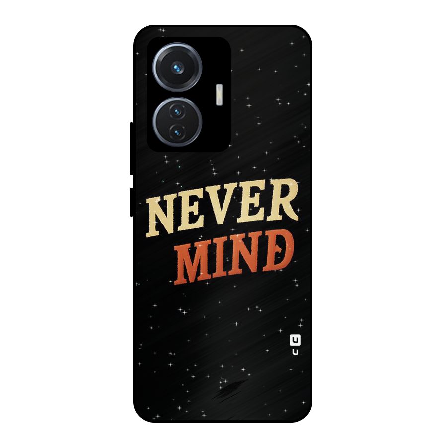 Never Mind Design Metal Back Case for iQOO Z6 44W