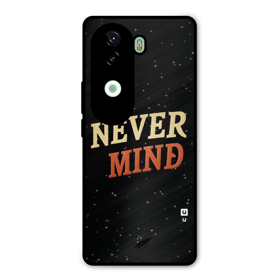 Never Mind Design Metal Back Case for iQOO Z9s