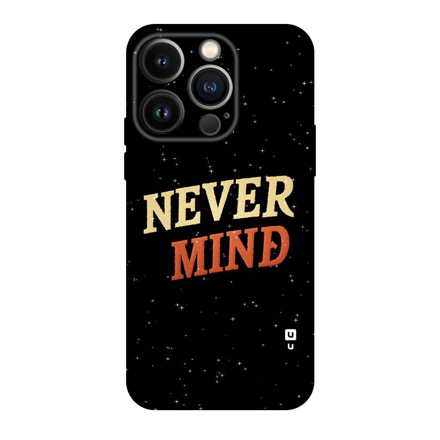 Never Mind Design Original Polycarbonate Back Case for iPhone 14 Pro