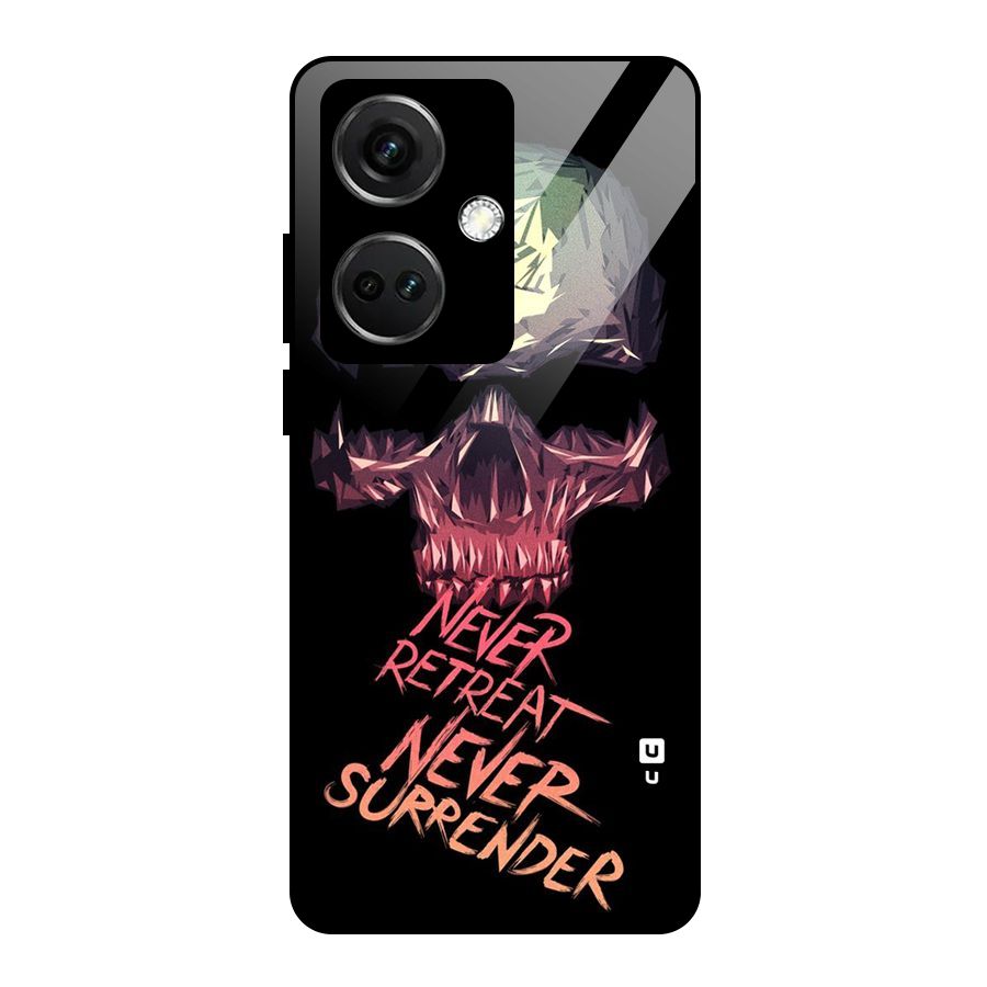 Never Retreat Glass Back Case for OnePlus Nord CE 3 5G