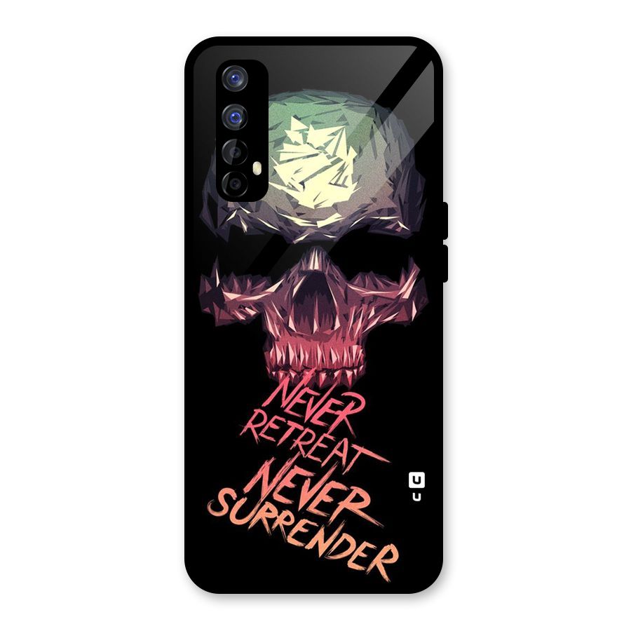 Never Retreat Glass Back Case for Realme 7