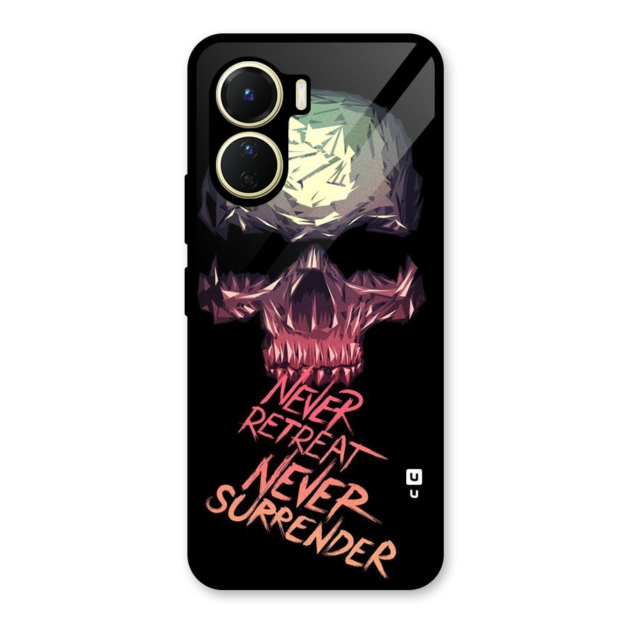 Never Retreat Glass Back Case for Vivo Y56