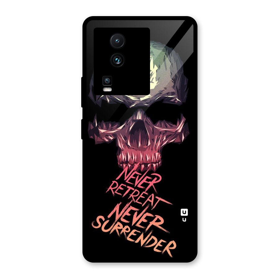 Never Retreat Glass Back Case for Vivo iQOO Neo 7 Pro