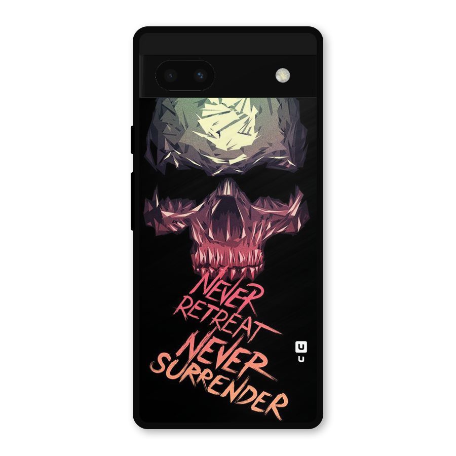 Never Retreat Metal Back Case for Google Pixel 6a