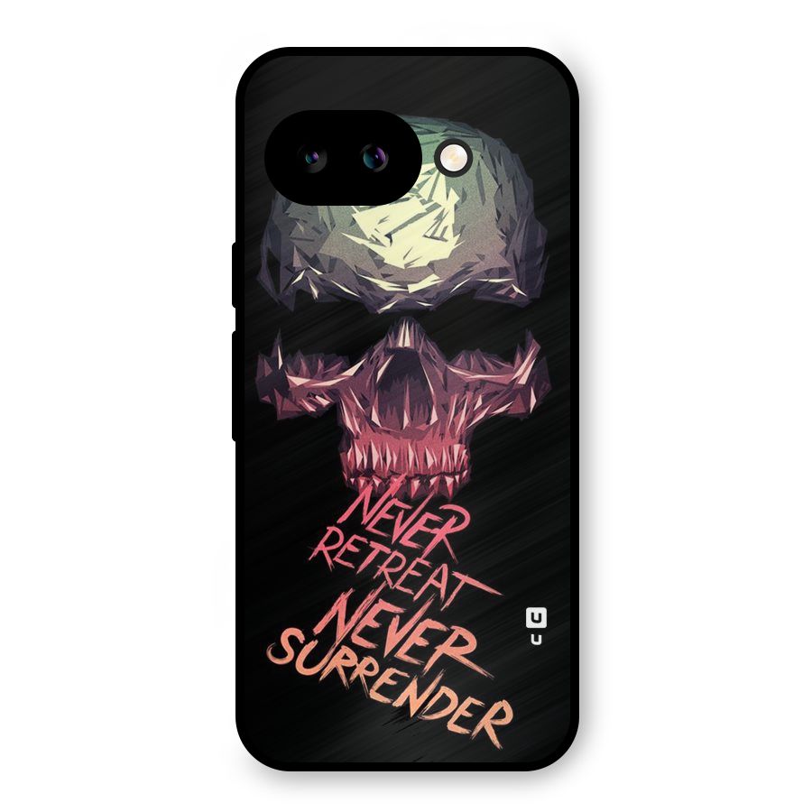 Never Retreat Metal Back Case for Google Pixel 9a