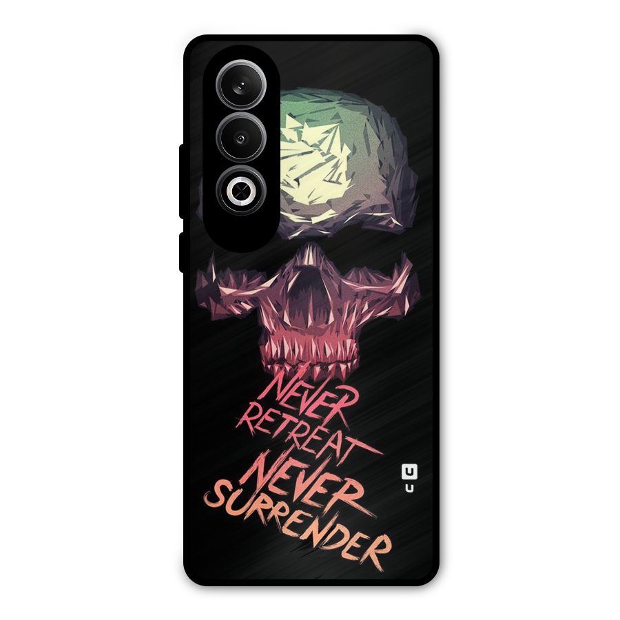 Never Retreat Metal Back Case for OnePlus Nord CE4