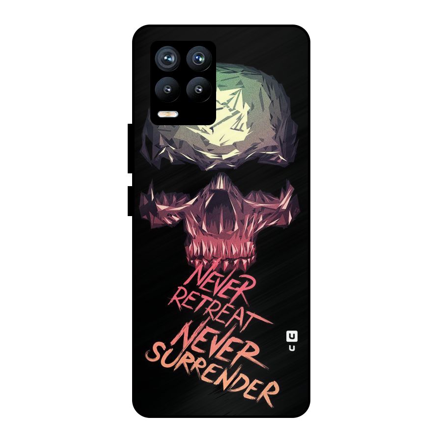 Never Retreat Metal Back Case for Realme 8 Pro