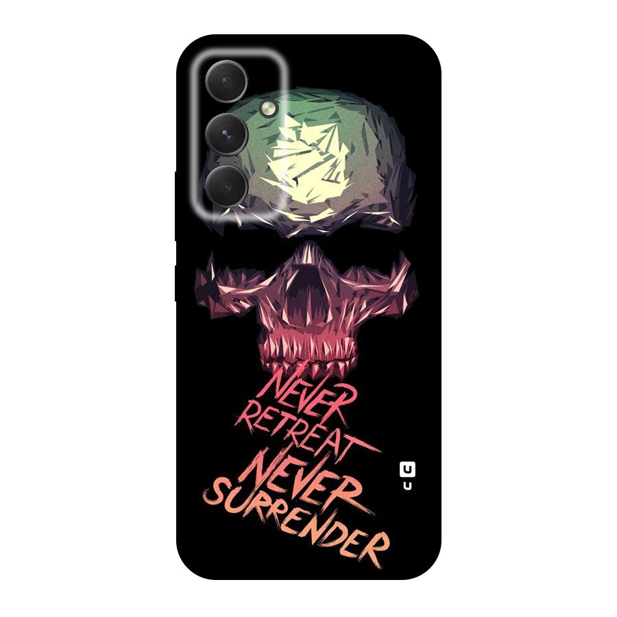 Never Retreat Original Polycarbonate Back Case for Galaxy A54