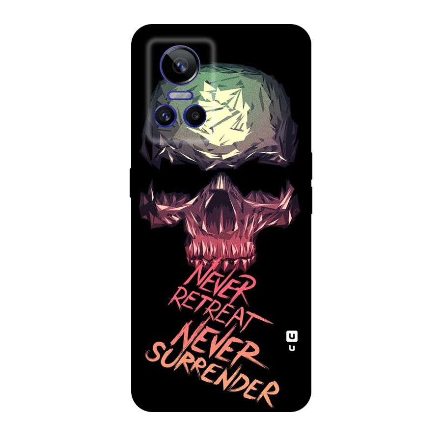 Never Retreat Original Polycarbonate Back Case for Realme GT Neo 3