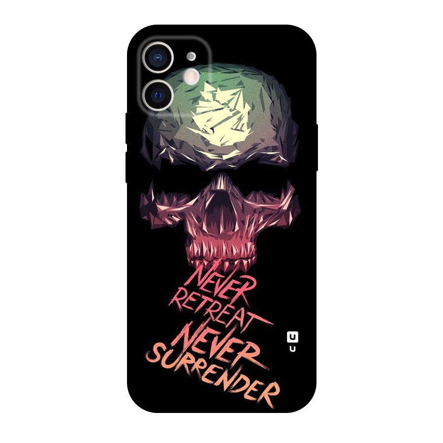Never Retreat Original Polycarbonate Back Case for iPhone 12