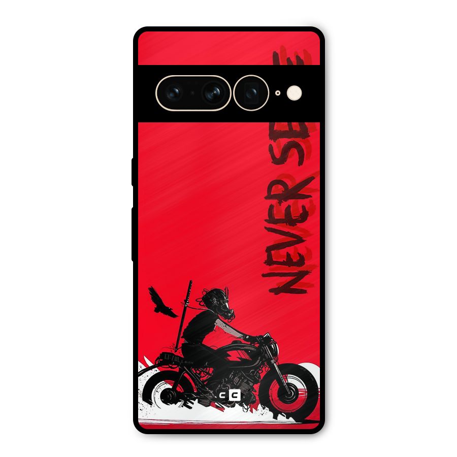 Never Settle Ride Metal Back Case for Google Pixel 7 Pro