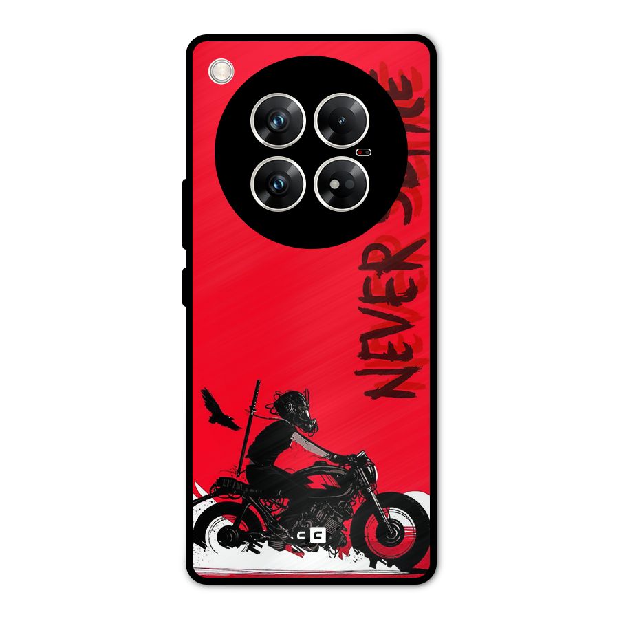 Never Settle Ride Metal Back Case for Infinix Zero 40 5G