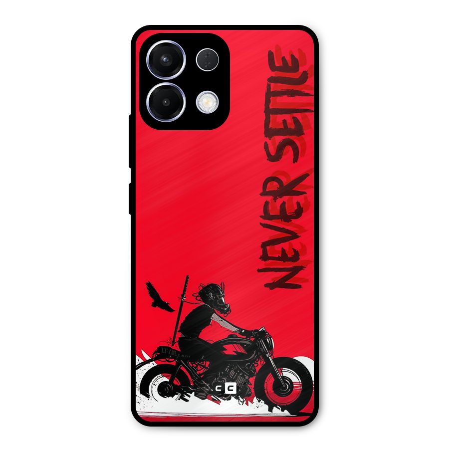 Never Settle Ride Metal Back Case for Oppo K13