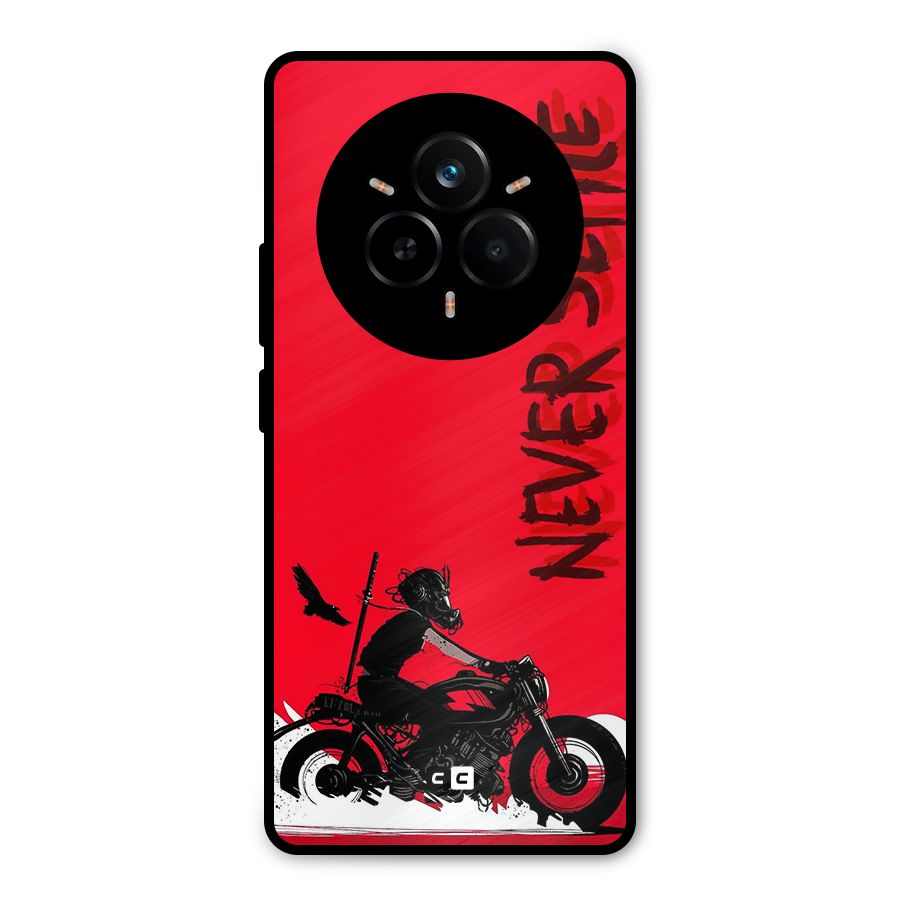 Never Settle Ride Metal Back Case for Realme 14 Pro