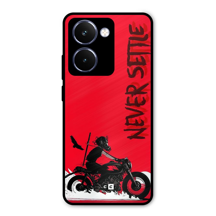 Never Settle Ride Metal Back Case for Realme P3 Ultra