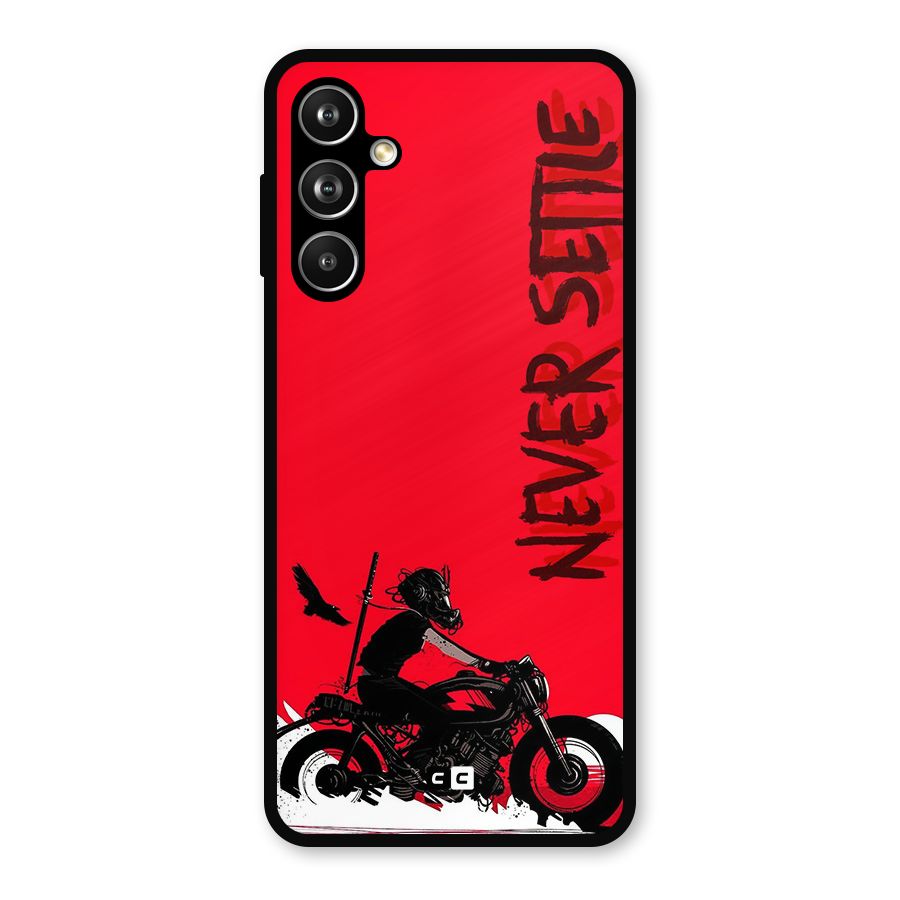 Never Settle Ride Metal Back Case for Samsung Galaxy M54