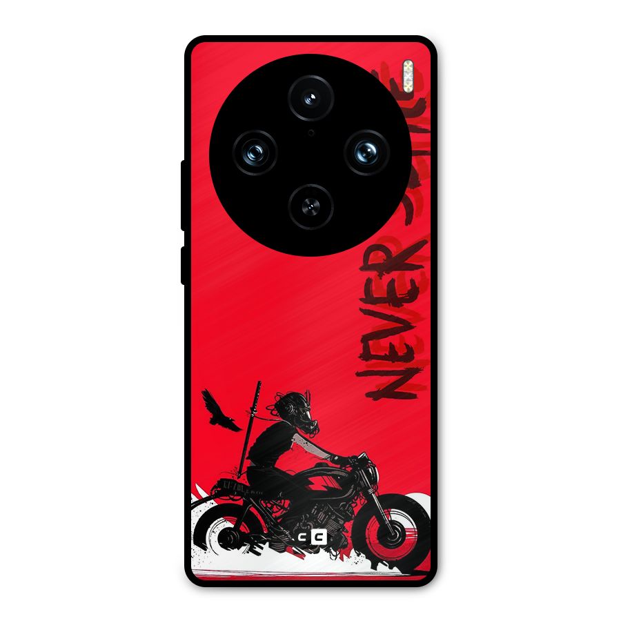 Never Settle Ride Metal Back Case for Vivo X100 Pro