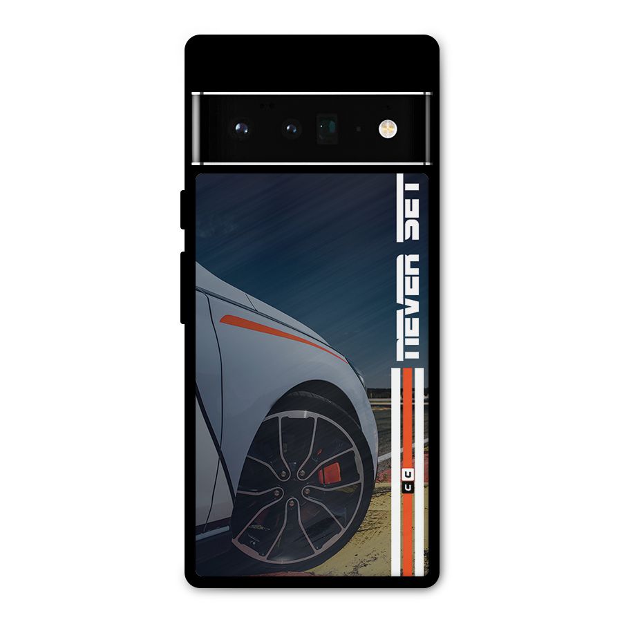 Never Settle SuperCar Metal Back Case for Google Pixel 6 Pro