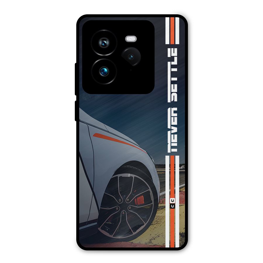 Never Settle SuperCar Metal Back Case for Realme GT 7 Pro