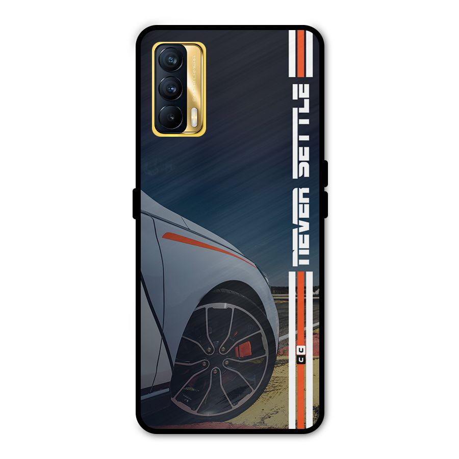 Never Settle SuperCar Metal Back Case for Realme X7