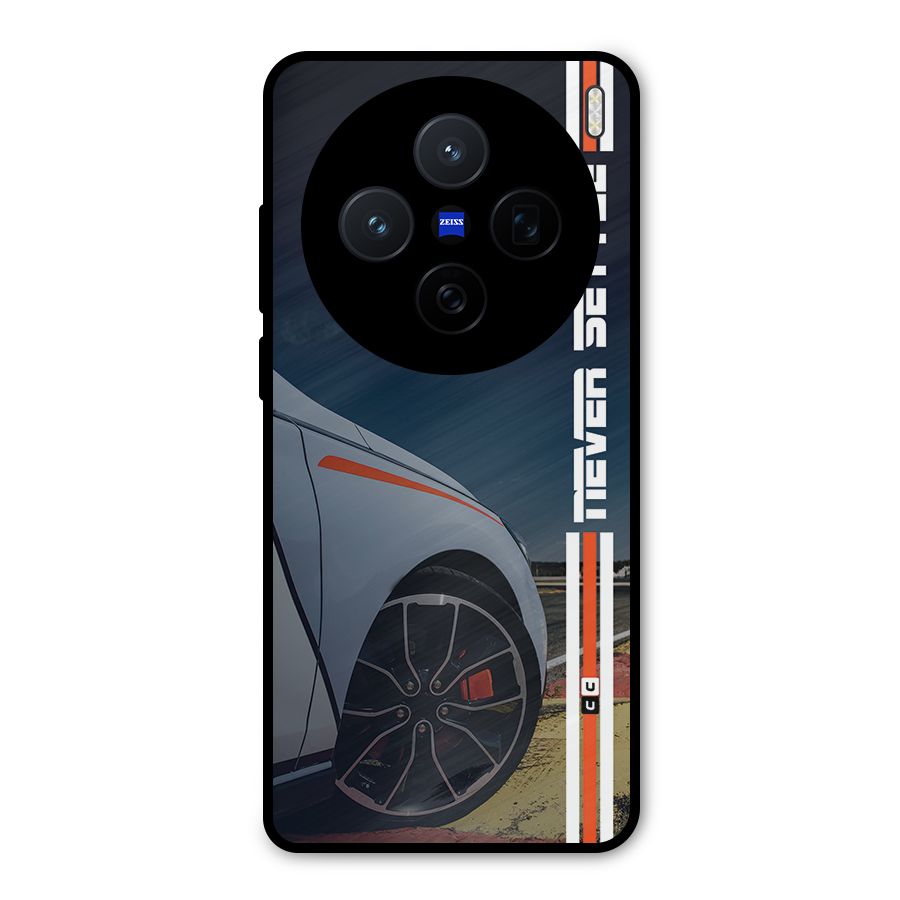 Never Settle SuperCar Metal Back Case for Vivo X200