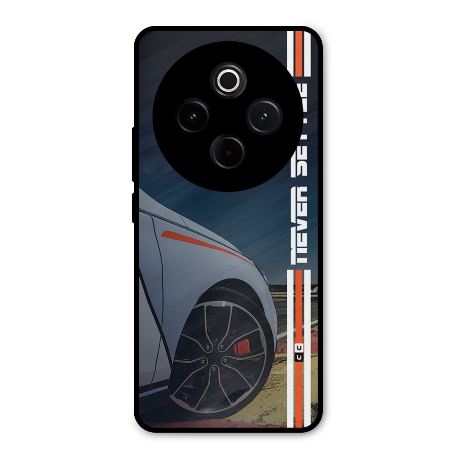 Never Settle SuperCar Metal Back Case for iQOO Z10