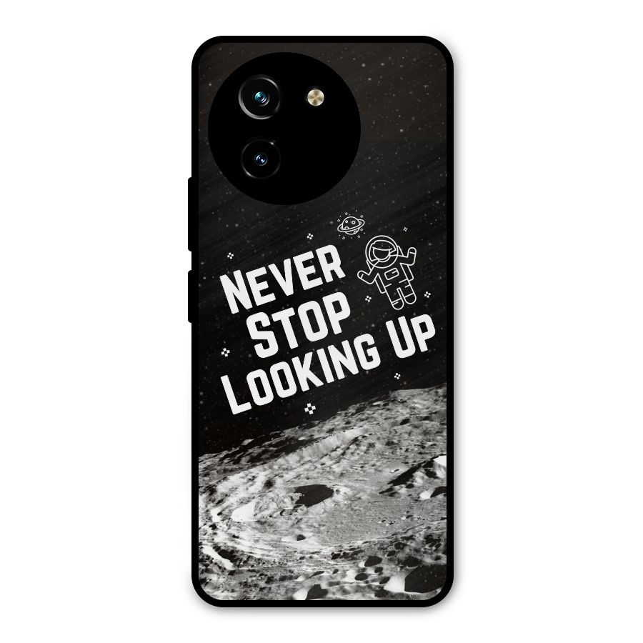 Never Stop Looking Up Metal Back Case for Vivo T3x