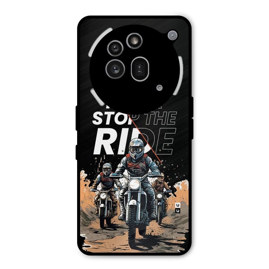 Never Stop ride Metal Back Case for Nothing Phone 3a Pro