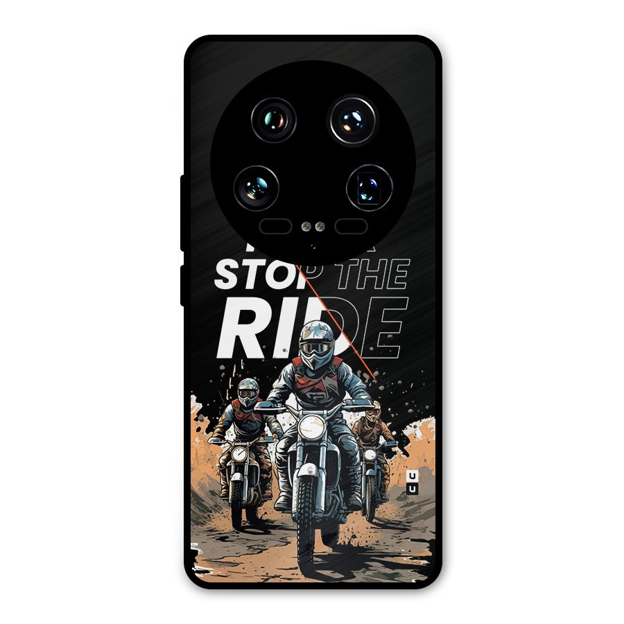 Never Stop ride Metal Back Case for Xiaomi 14 Ultra