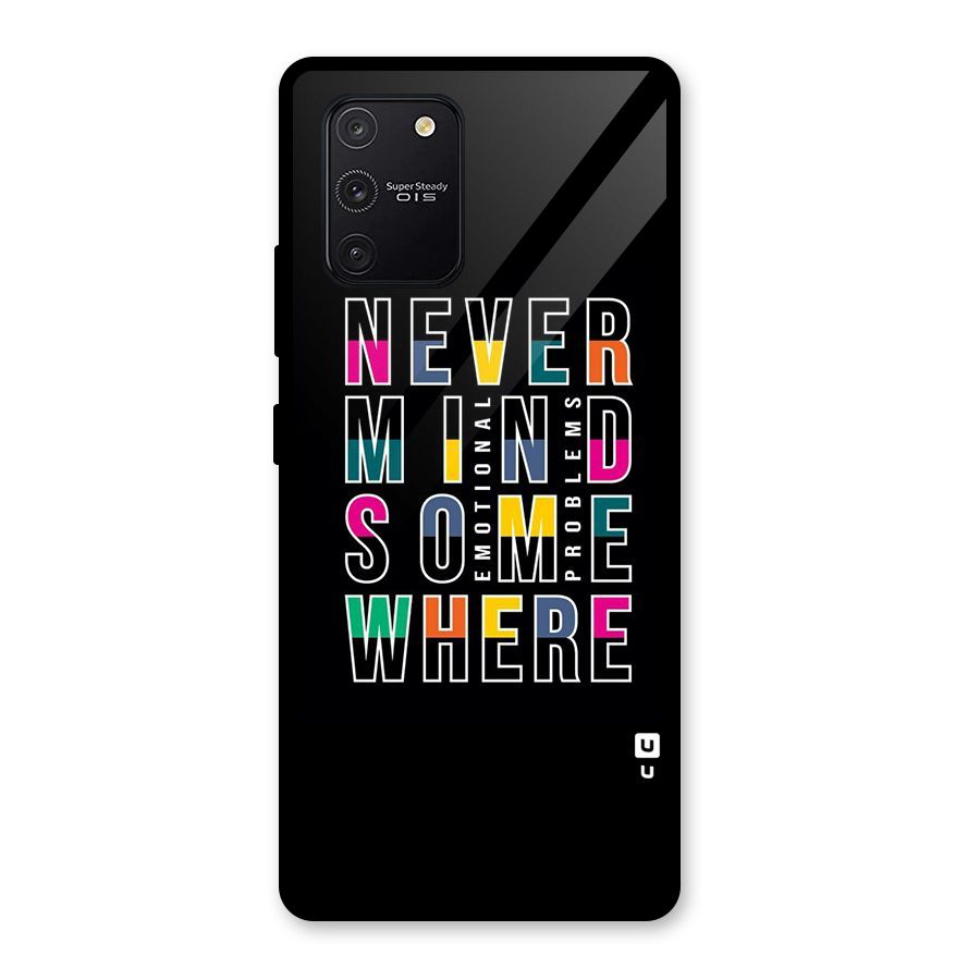 Nevermind Somewhere Glass Back Case for Galaxy S10 Lite