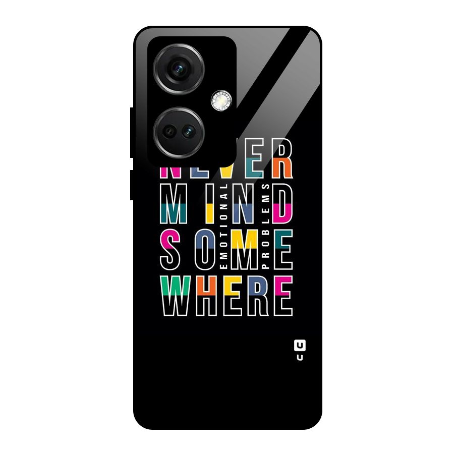 Nevermind Somewhere Glass Back Case for OnePlus Nord CE 3 5G