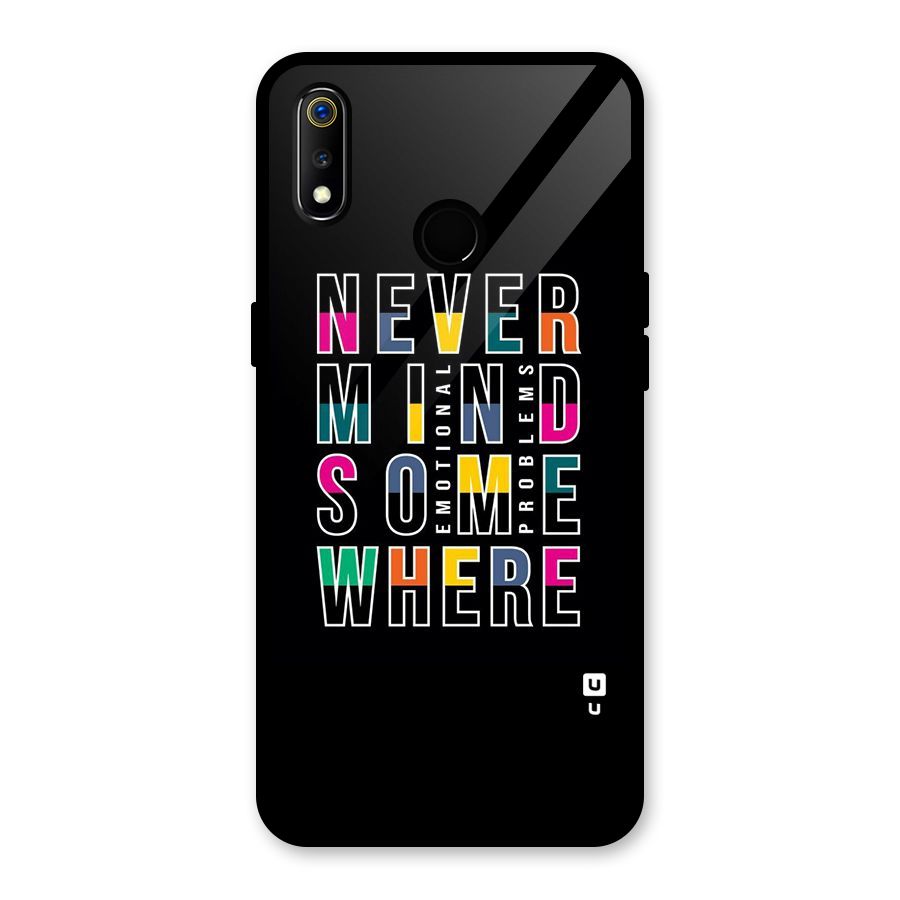 Nevermind Somewhere Glass Back Case for Realme 3