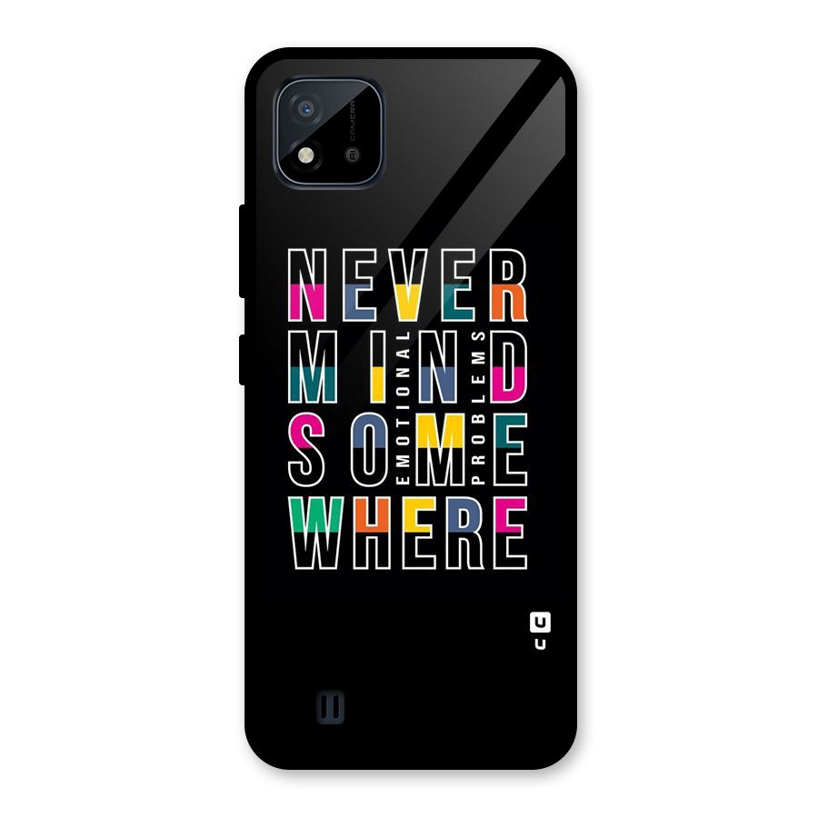 Nevermind Somewhere Glass Back Case for Realme C11 2021