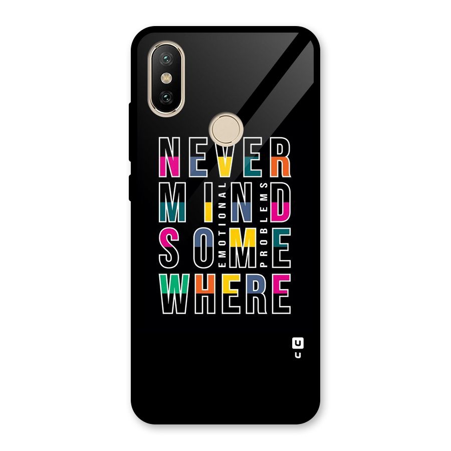 Nevermind Somewhere Glass Back Case for Redmi A2