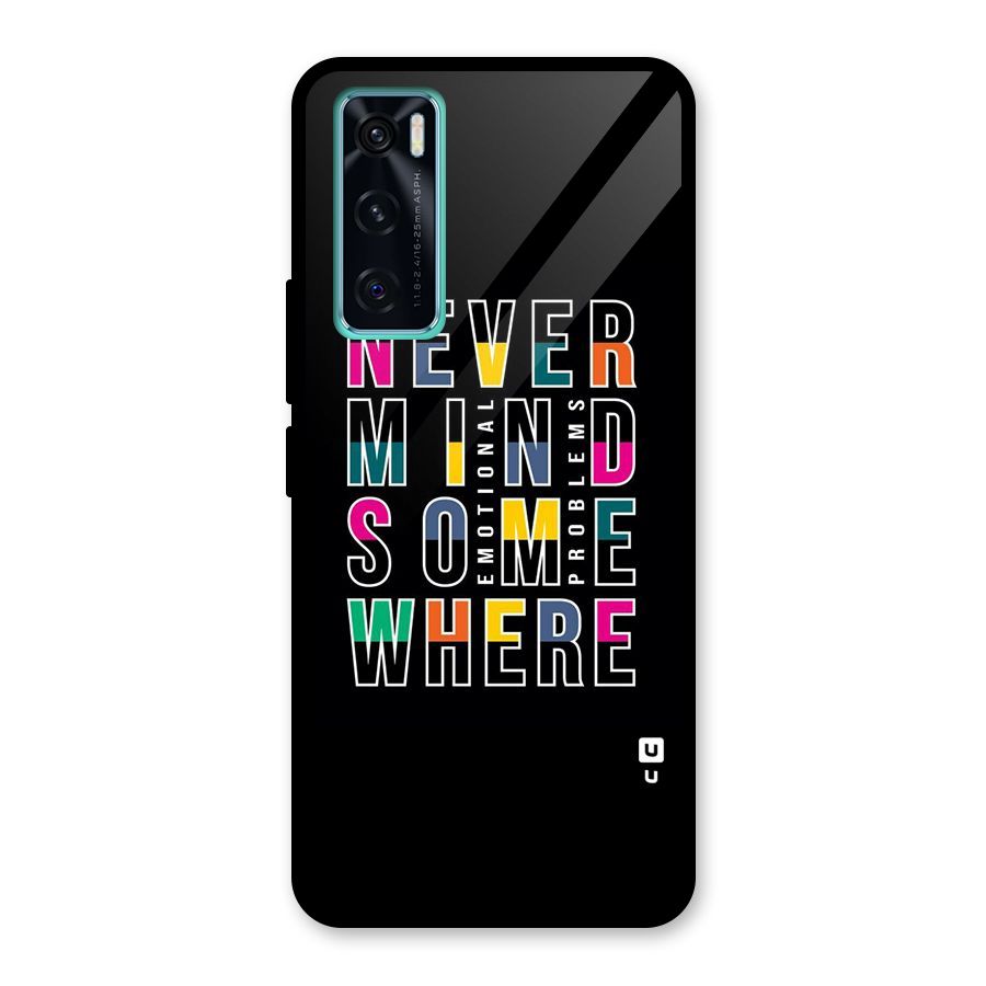 Nevermind Somewhere Glass Back Case for Vivo V20 SE