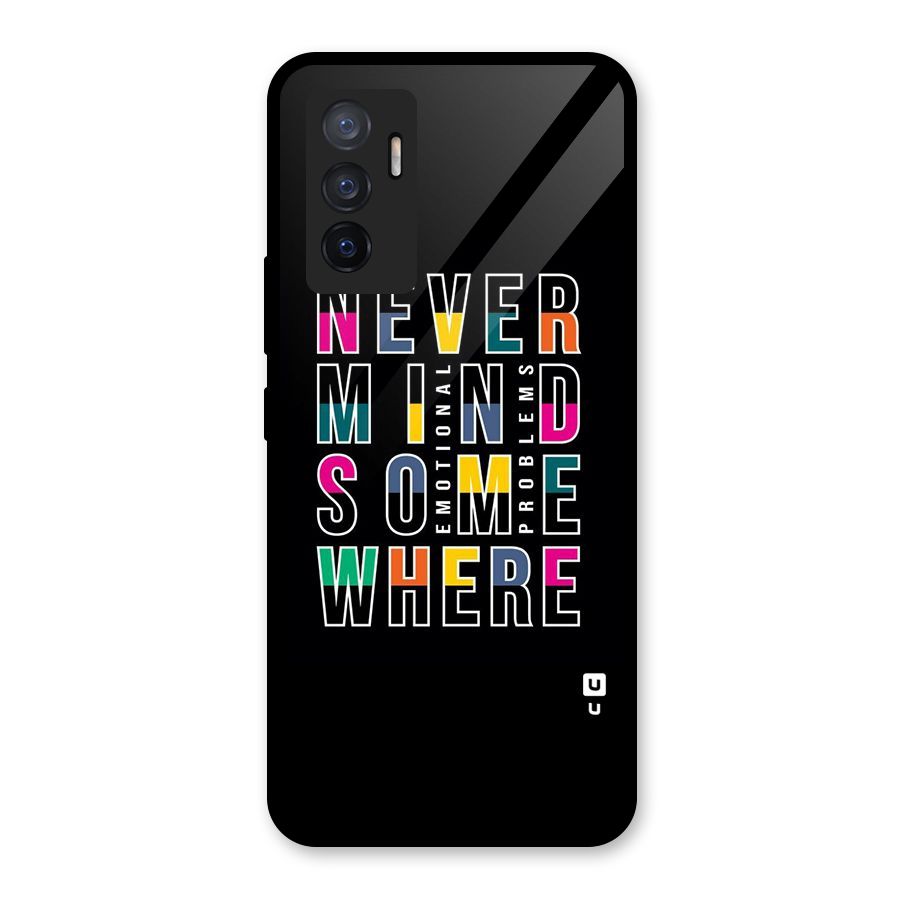 Nevermind Somewhere Glass Back Case for Vivo V23e