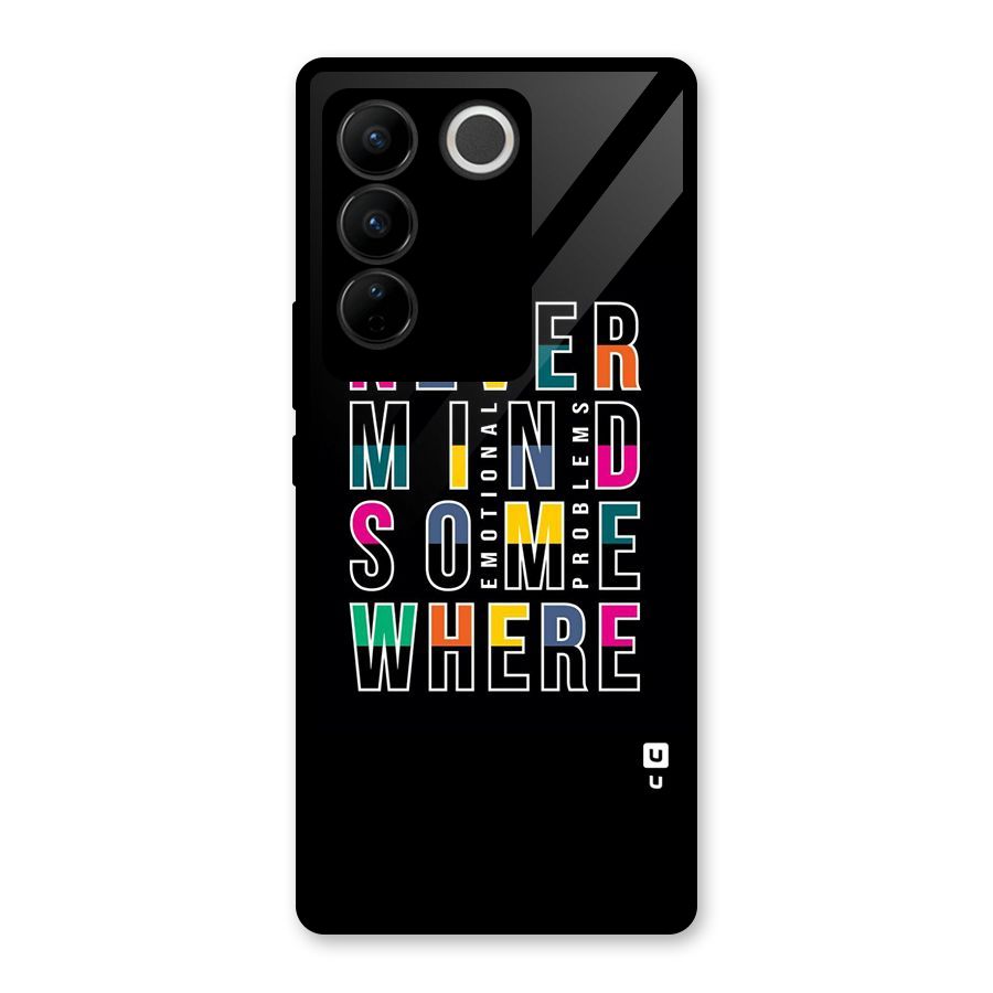 Nevermind Somewhere Glass Back Case for Vivo V27
