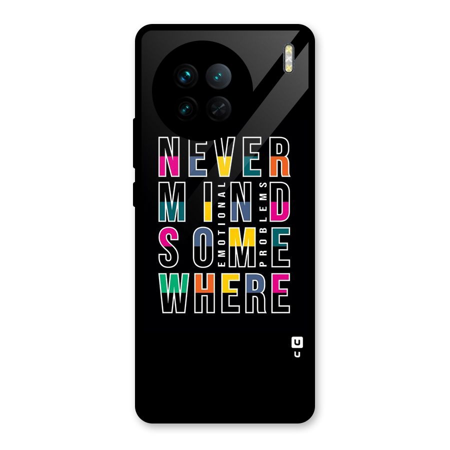 Nevermind Somewhere Glass Back Case for Vivo X90