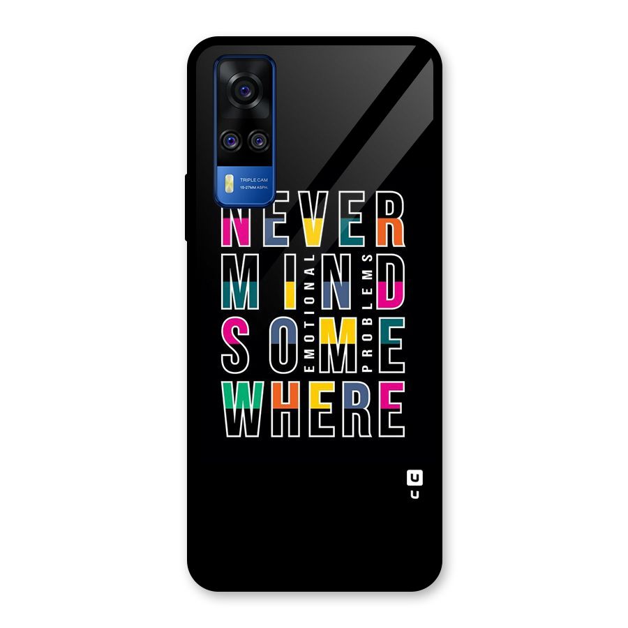 Nevermind Somewhere Glass Back Case for Vivo Y31